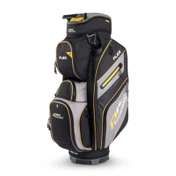 Flex MagLock Cartbag Grå Gul-PowaKaddy Best