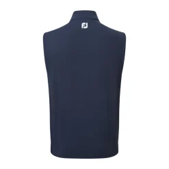 Full-Zip Knit Vest Blå-FootJoy Discount