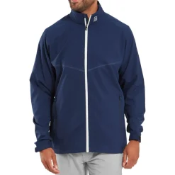 Full-Zip Zephyr Windshirt Blå-FootJoy Clearance