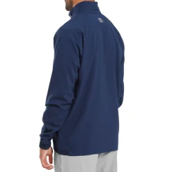 Full-Zip Zephyr Windshirt Blå-FootJoy Clearance