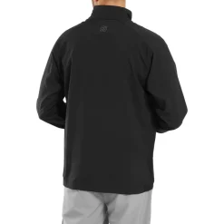 Full-Zip Zephyr Windshirt Svart-FootJoy New