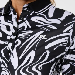 Georgia Print Polo-J.Lindeberg Best