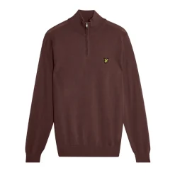 Golf Quarter Zip Merino Jumper Rosa-Lyle & Scott Hot