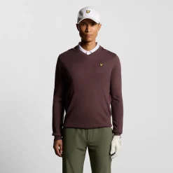 Golf V Neck Pullover Rosa-Lyle & Scott Hot