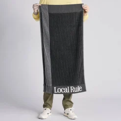 Gym Towel Svart-Local Rule Outlet