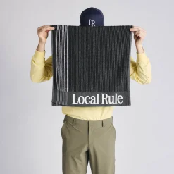 Gym Towel Svart-Local Rule Outlet