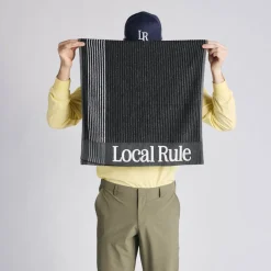 Gym Towel Svart-Local Rule Outlet