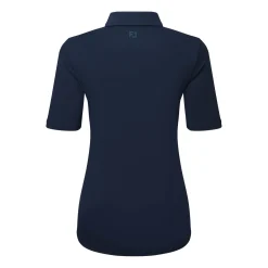 Half Sleeve Ruched Lisle Blå-FootJoy Outlet