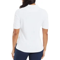 Half Sleeve Ruched Lisle Vit-FootJoy Sale
