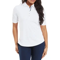 Half Sleeve Ruched Lisle Vit-FootJoy Sale