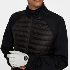 Hayden Quilt Hybrid Jacket Svart-J.Lindeberg Best