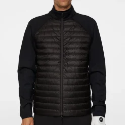 Hayden Quilt Hybrid Jacket Svart-J.Lindeberg Best