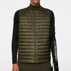 Hayden Quilt Hybrid Vest-J.Lindeberg Hot