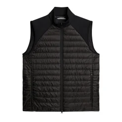 Hayden Quilt Hybrid Vest Svart-J.Lindeberg
