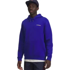 Hazard Warning Hoodie Blå-Under Armour Clearance