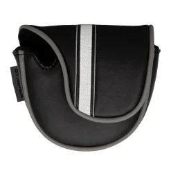 Headcover Putter Mallet Svart Vit-Pure Clearance