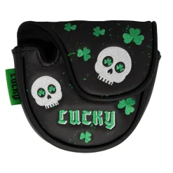 Headcover Putter Mallet Svart Grön-Pure Online