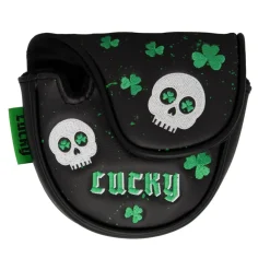 Headcover Putter Mallet Svart Grön-Pure Online
