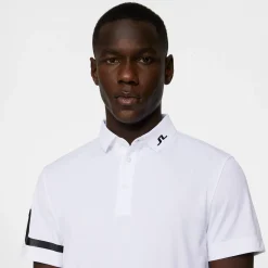 Heath Regular Fit Golf Polo Vit-J.Lindeberg Outlet