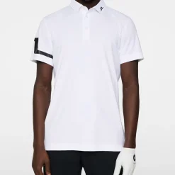 Heath Regular Fit Golf Polo Vit-J.Lindeberg Outlet