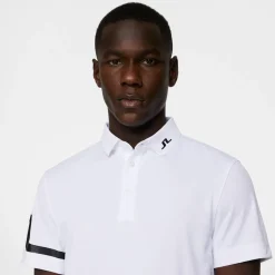 Heath Regular Fit Golf Polo Vit-J.Lindeberg Outlet