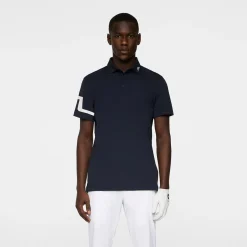Heath Regular Fit Golf Polo Blå-J.Lindeberg New