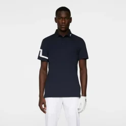 Heath Regular Fit Golf Polo Blå-J.Lindeberg New