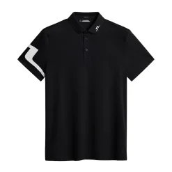 Heath Regular Fit Golf Polo Svart-J.Lindeberg Outlet