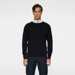 Henry Knitted Sweater Blå-J.Lindeberg Outlet