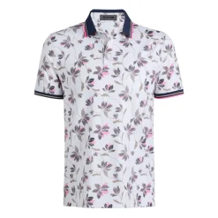 Iris Floral Tech Jersey Vit-G/Fore Clearance
