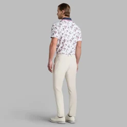 Iris Floral Tech Jersey Vit-G/Fore Clearance