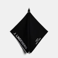 Jl Towel Svart-J.Lindeberg Discount