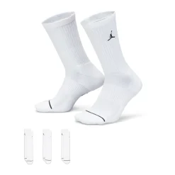 Jordan Everyday Crew Socks 3 Pairs Vit-Nike Online