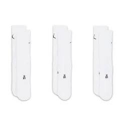 Jordan Everyday Crew Socks 3 Pairs Vit-Nike Online