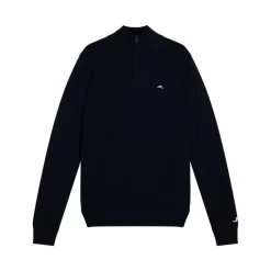 Kian Zipped Golf Sweater Blå-J.Lindeberg Hot