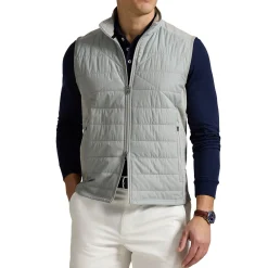 Knit Full Zip Vest Performance Wool-Ralph Lauren Hot