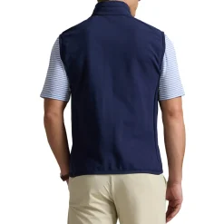 Knit Full Zip Vest Tech Terry-Ralph Lauren Discount