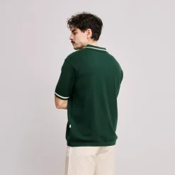 Knit Polo Grön-Local Rule