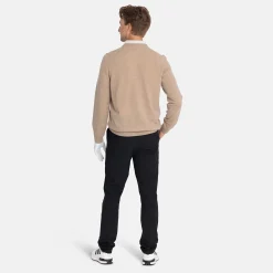 Lambswool Blend Crew Beige-Lyle & Scott Sale