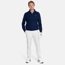 Lambswool Blend Quarter Zip-Lyle & Scott Hot