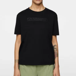 Laurel T-Shirt Svart-J.Lindeberg Online