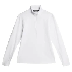 Lauryn Quarter Zip Mid Layer Vit-J.Lindeberg New