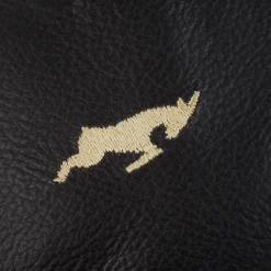 Leather Headcover Putter Mallet Svart-Goatlane