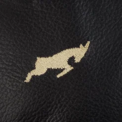 Leather Headcover Putter Mallet Svart-Goatlane