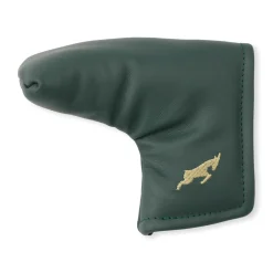 Leather Headcover Putter Blade Grön-Goatlane Clearance