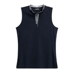 Leya Sleeveless Top Blå-J.Lindeberg Best