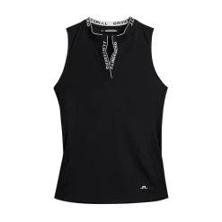 Leya Sleeveless Top Svart-J.Lindeberg