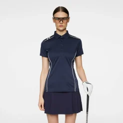 Leyla Polo Blå-J.Lindeberg Hot