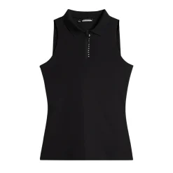 Leylo Sleeveless Top Svart-J.Lindeberg Clearance
