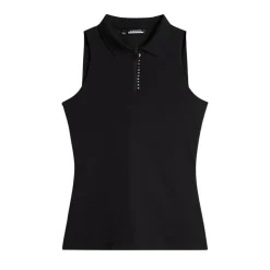 Leylo Sleeveless Top Svart-J.Lindeberg Clearance